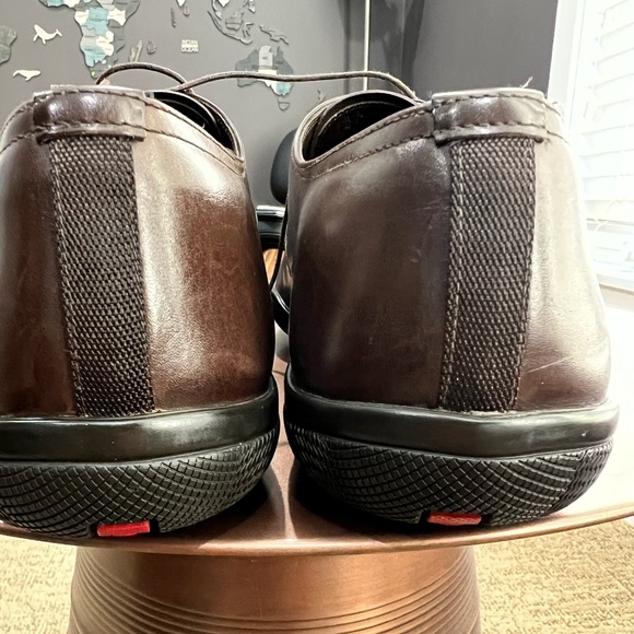 Prada derby authentic lace up men’s shoe size 8 - Picture 3 of 16